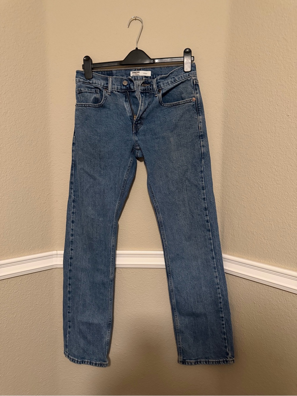 Vintage Signature by Levi Strauss Relaxed Blue Denim Jeans